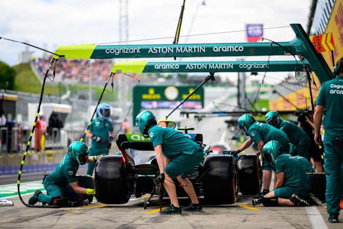 Formula One says it is working toward a future where more sustainable fuels are pumped into cars.